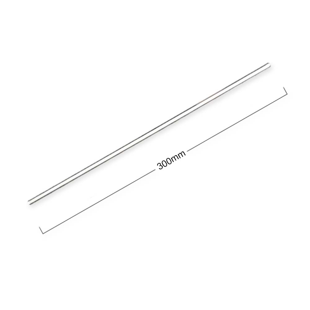 ULAB Scientific Glass Stirring Rods, Length 300mm, Dia.5mm, Glass Material, Pack of 6, UMP1002
