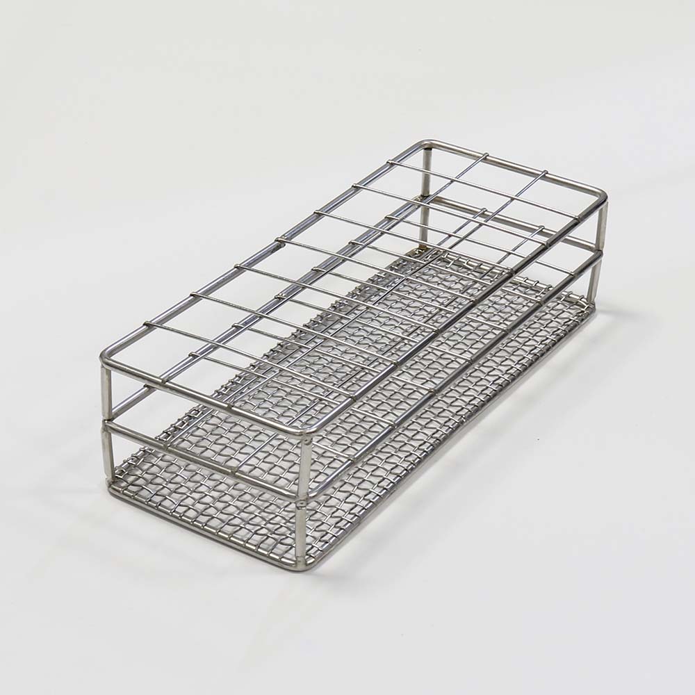 ULAB Scientific Stainless Steel Test Tube Rack 30 Holes Suitable for Tubes of Dia â€°Â¤18mm UTR1004 