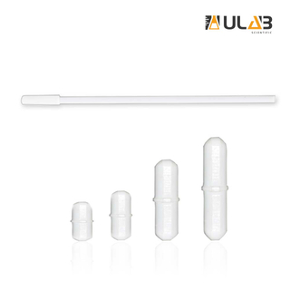 ULAB Octahedral Magnetic stir Bars and PTFE Magnet Retriever Set, 4 Sizes 13mm,15mm, 25mm and 38mm, UMP1001