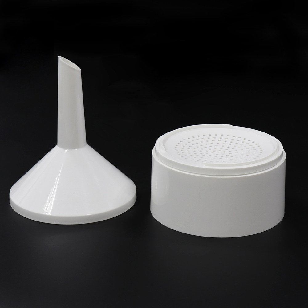 ULAB Scientific TwoPiece Buchner Funnel Set, 2pcs of Buchner funnels, Dia. 130mm, Plastic