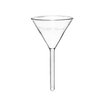 ULAB Scientific Glass Funnel Set, 1 of Each Size（50mm 75mm 100mm）with Approx. 60° Angle, Short stem, UGF1009