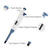 ULAB Single Channel Pipettor with Pipette Tips Offered, 1pc of Adjustable Volume Micro Pipette with Vol.range.100-1000μl, 500pcs of Vol.1000μl Pipette Tips in Blue Color, ULH1021